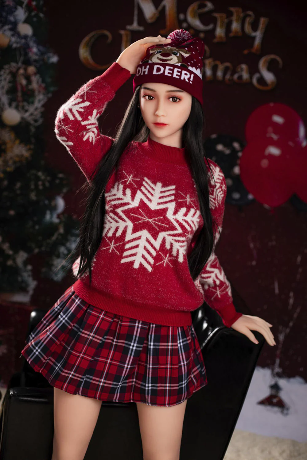 EU Stock - Cornelia 5ft34/ 163cm #204 Head TPE Real-life Christmas Young Girl Sex Doll
