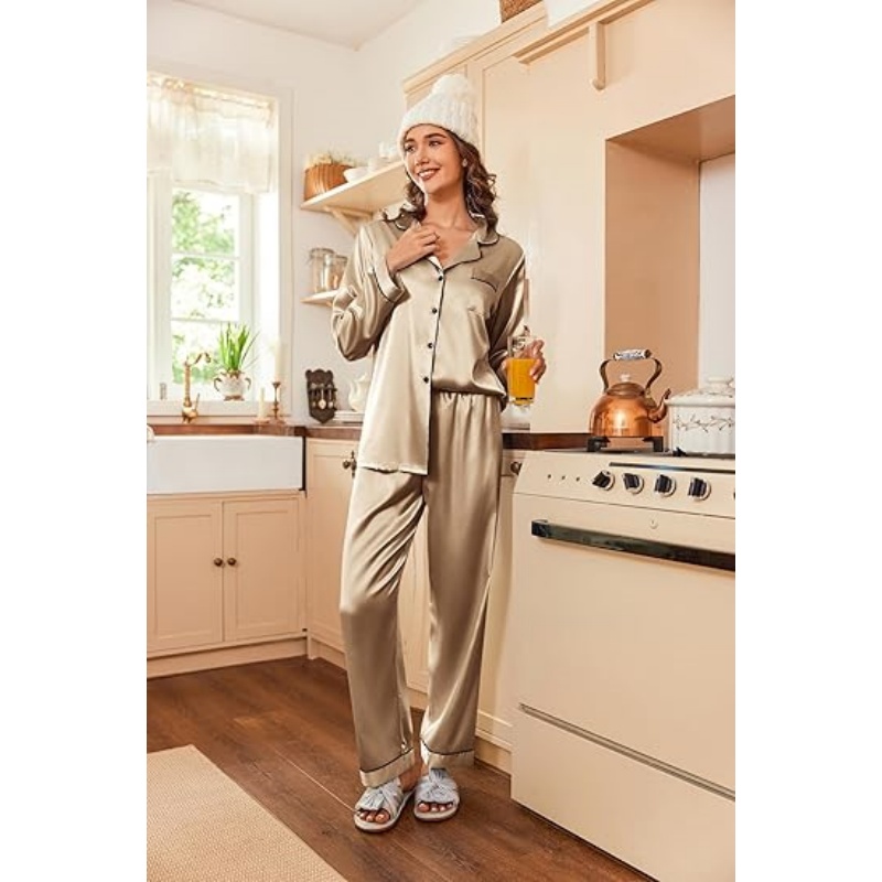 Women Satin Pajamas