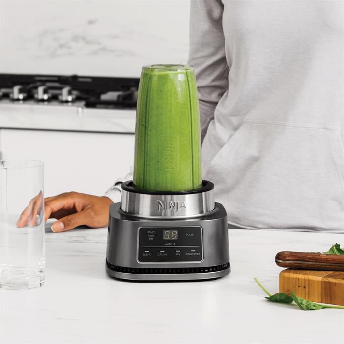 NINJA - Frullatore 2 in 1 POWER NUTRI CB100EU-GRIGIO/NERO