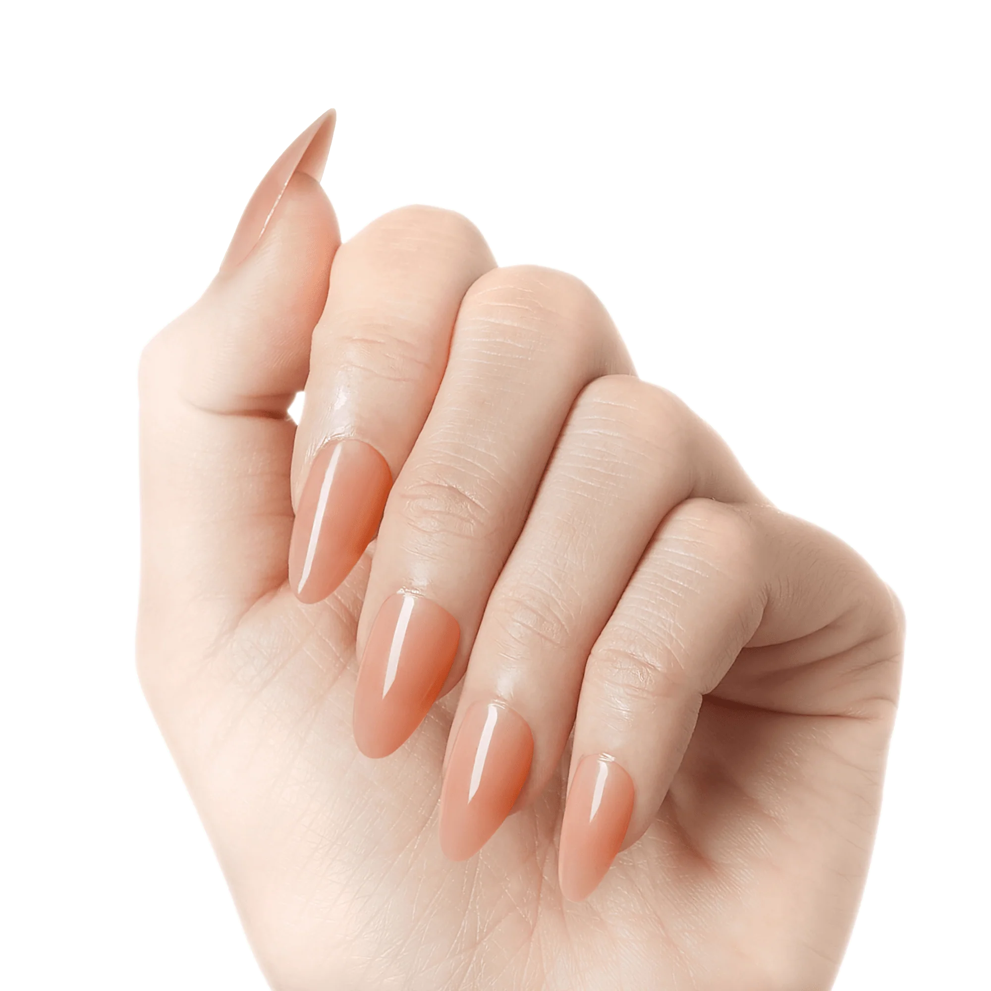 KISS Bare but Better Press On Glue Nails - Fairest Nude