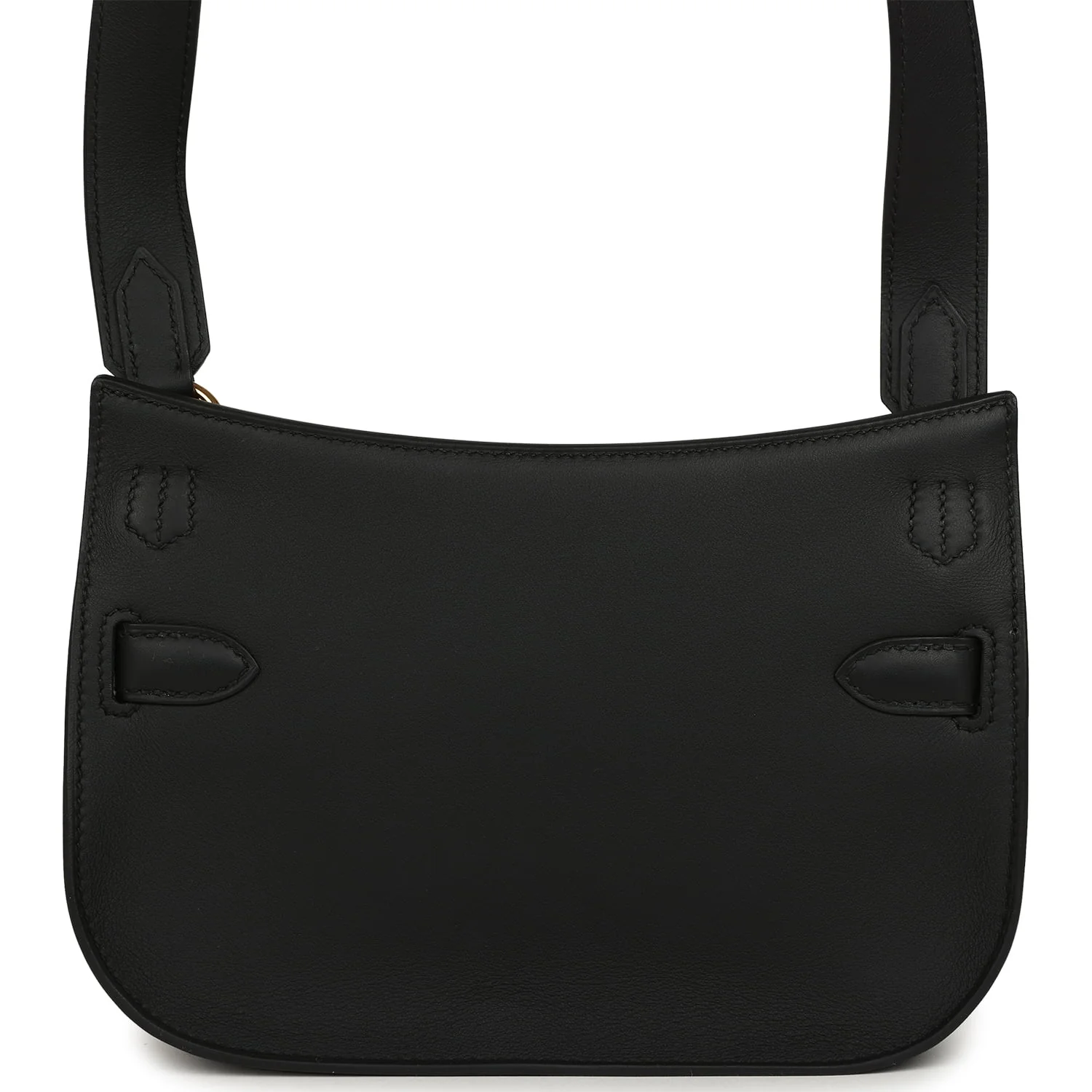 Hermes Mini Jypsiere Black Swift Gold Hardware