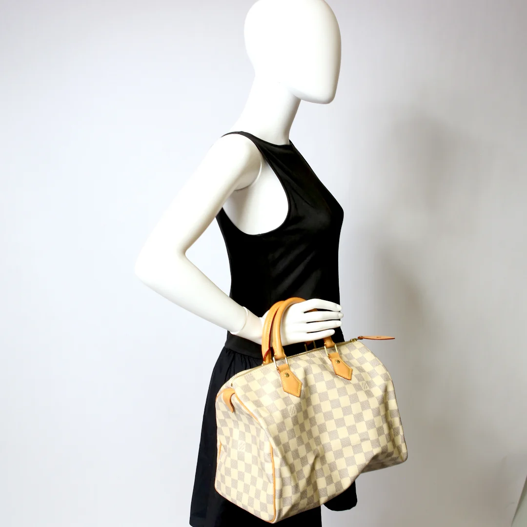 Speedy 30 Damier Azur