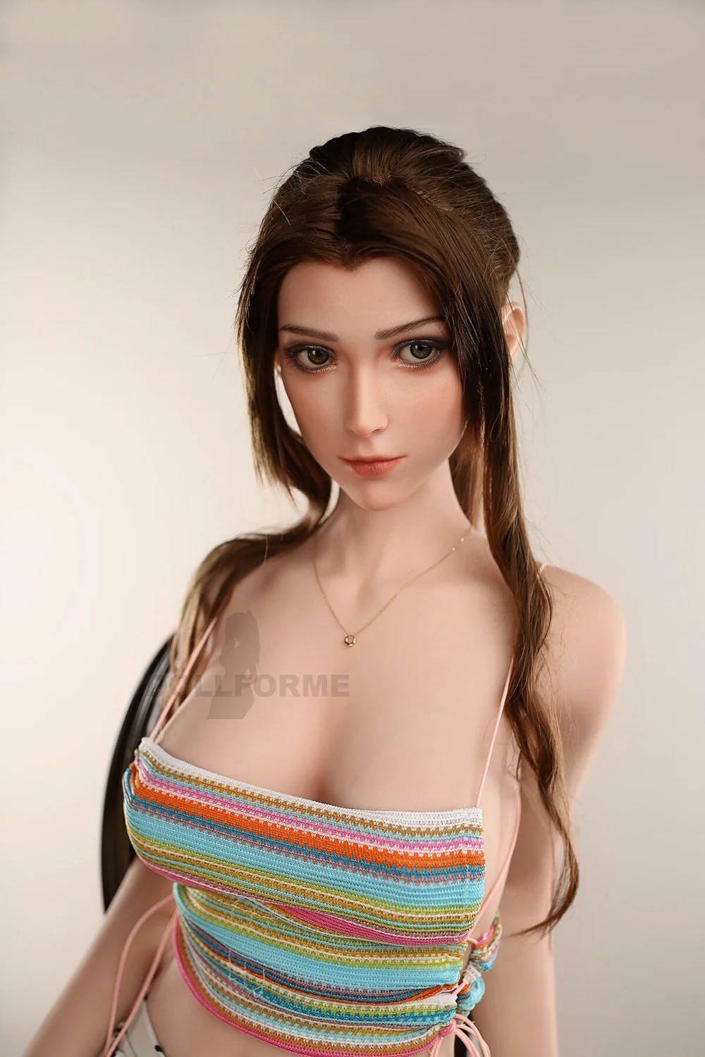 US Stock - Glenda 5ft58 / 170cm #A12S Silicone Head TPE Body Slim Full Size Small Breasts Sex Doll