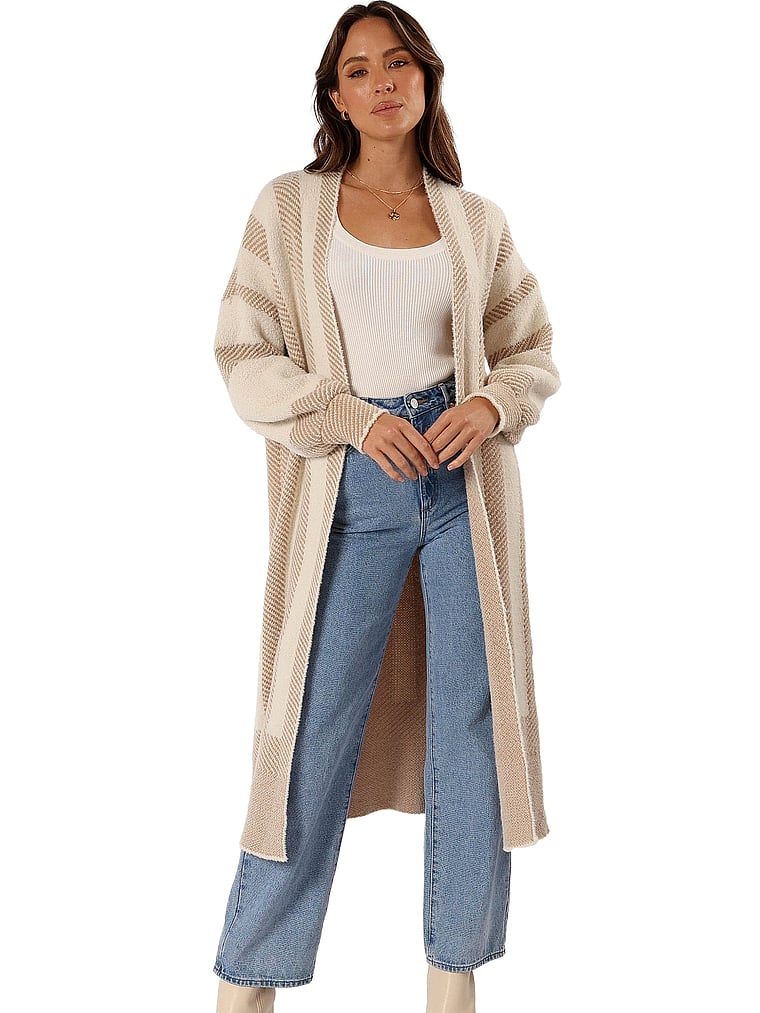 Petal & Pup Anita Stripe Long Cardigan
