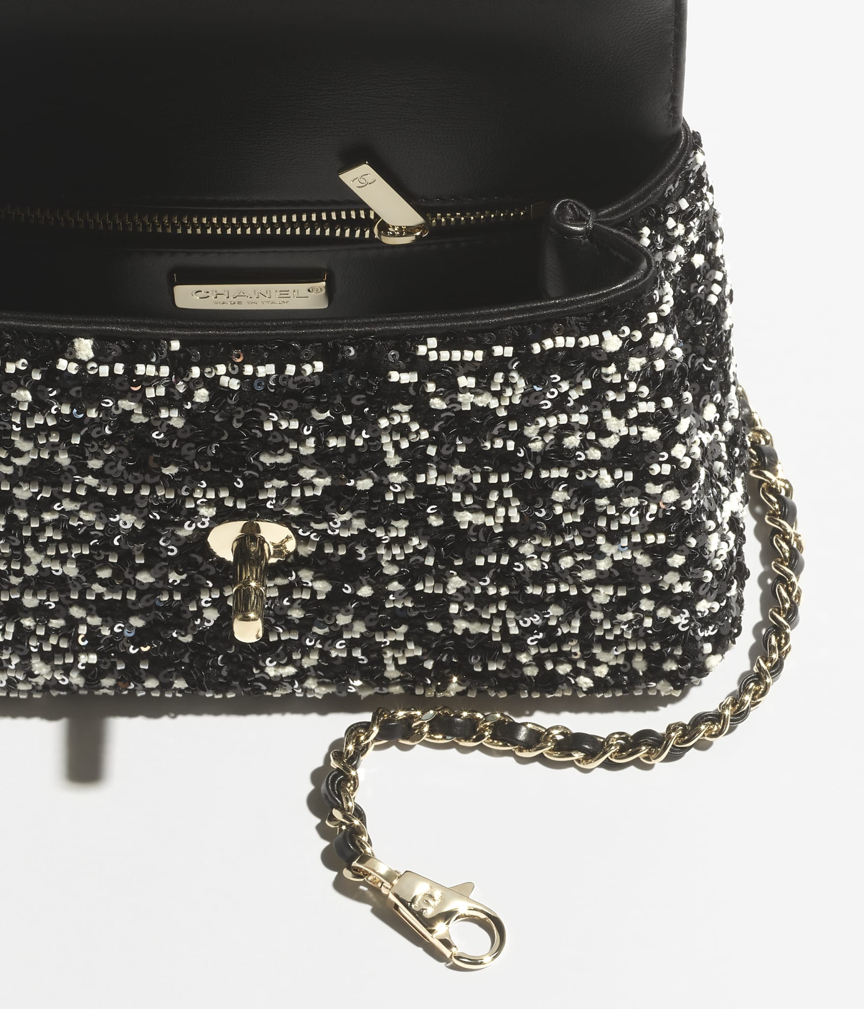Mini Flap Bag with Top Handle