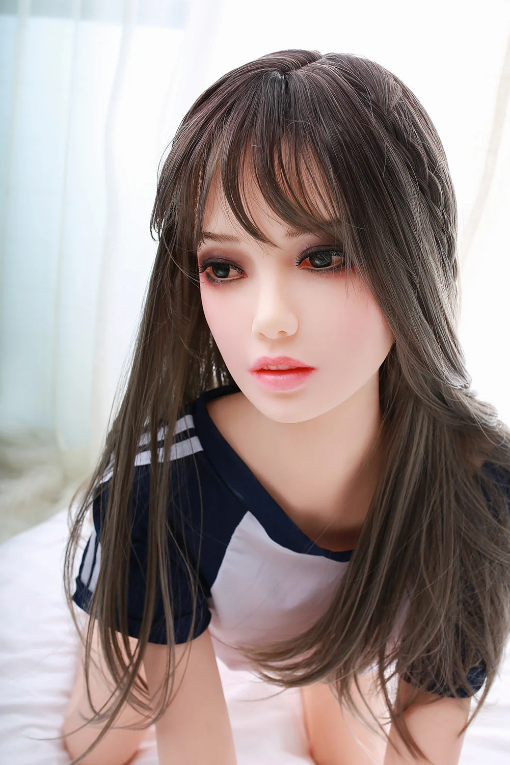 EU Stock - Aria 4.92ft / 150cm #144 Head TPE Pornstar Real-life Japanese Girl Sex Doll