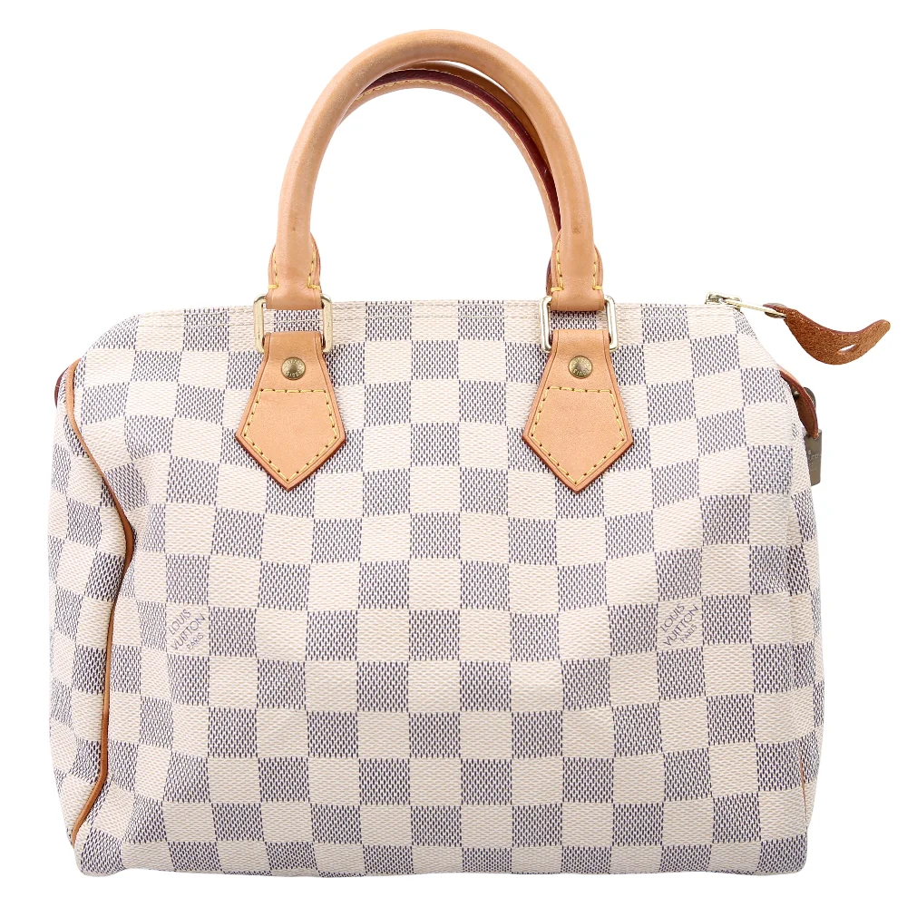 Speedy 25 Damier Azur