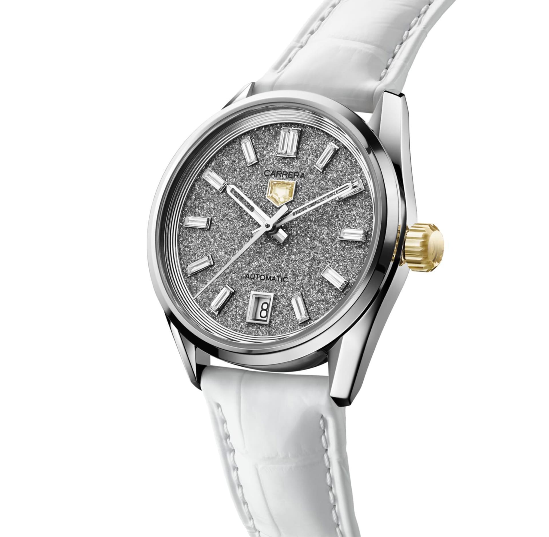 【7A Quality】TAG Heuer Carrera Date Plasma Diamant d’36mm Avant-Garde WBN2344.FC8335