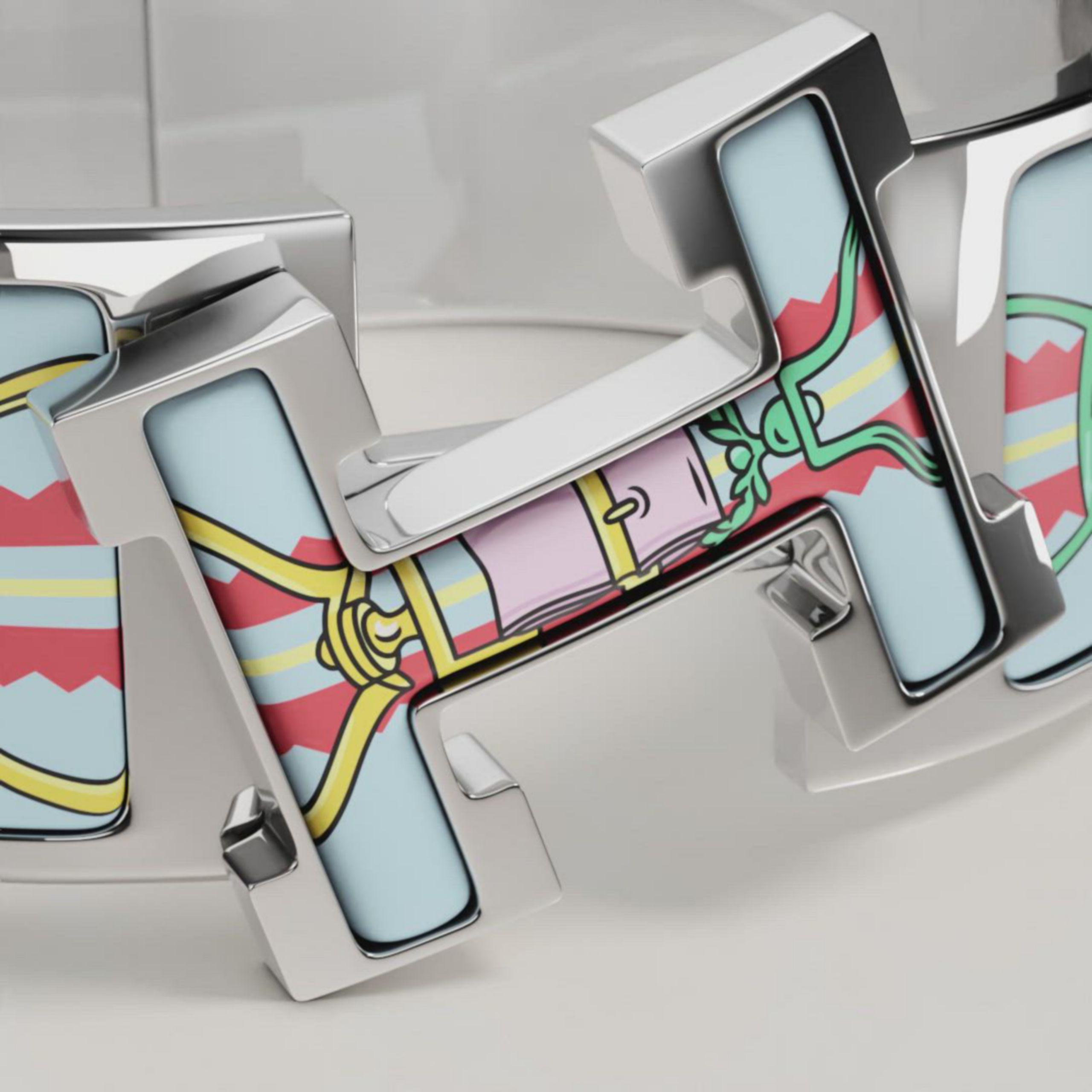 Clic Clac H Etriers bracelet