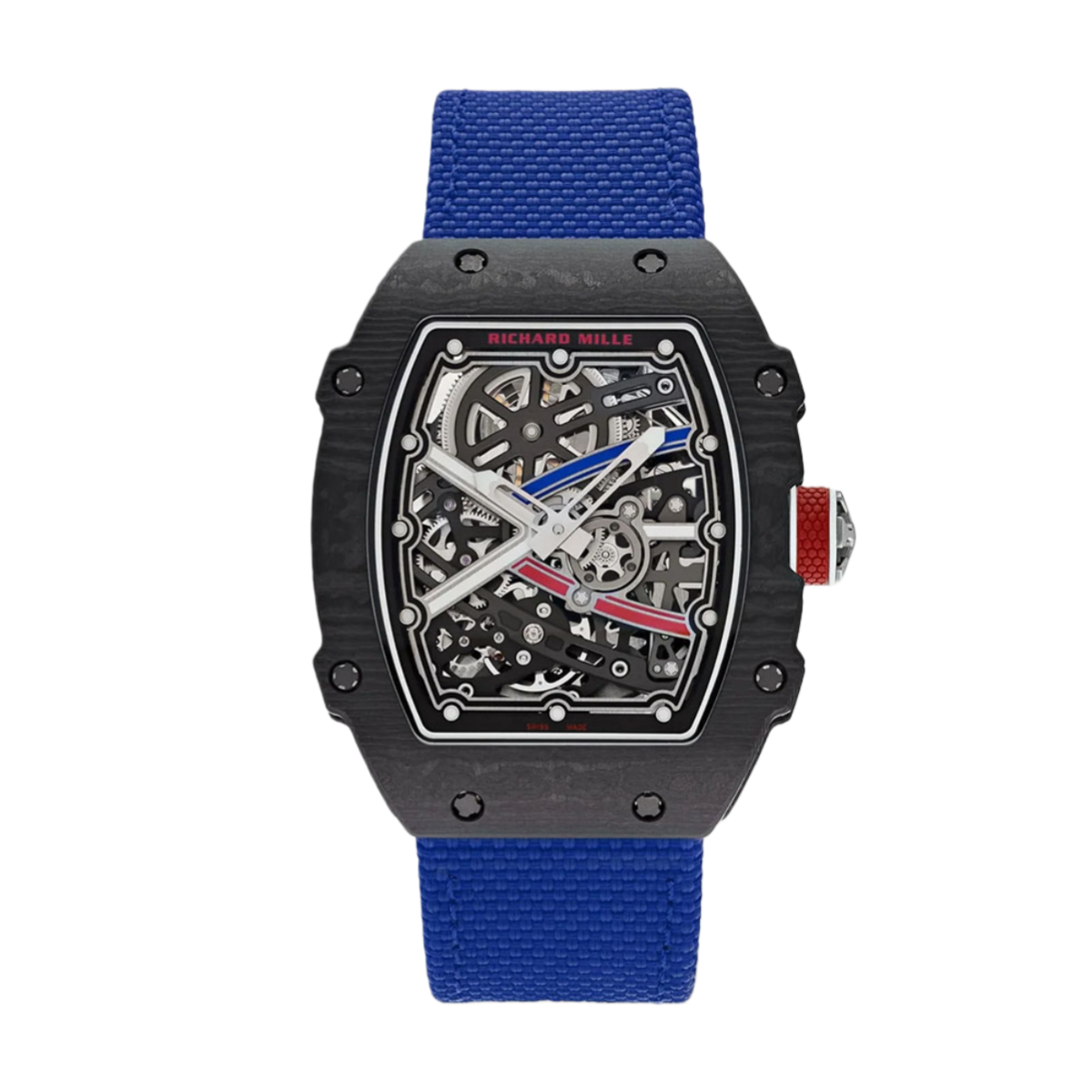 【7A Quality】Best Replica Richard Mille RM 67-02 V4 Super Clone Watch - 47mm Carbon Case