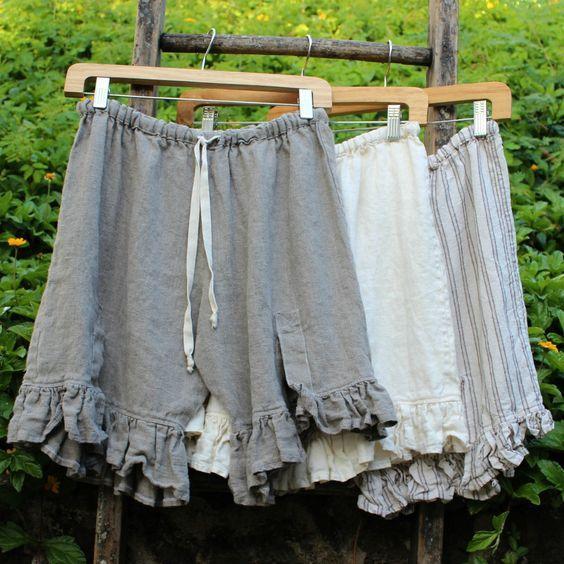 Women Folds Casual Pants