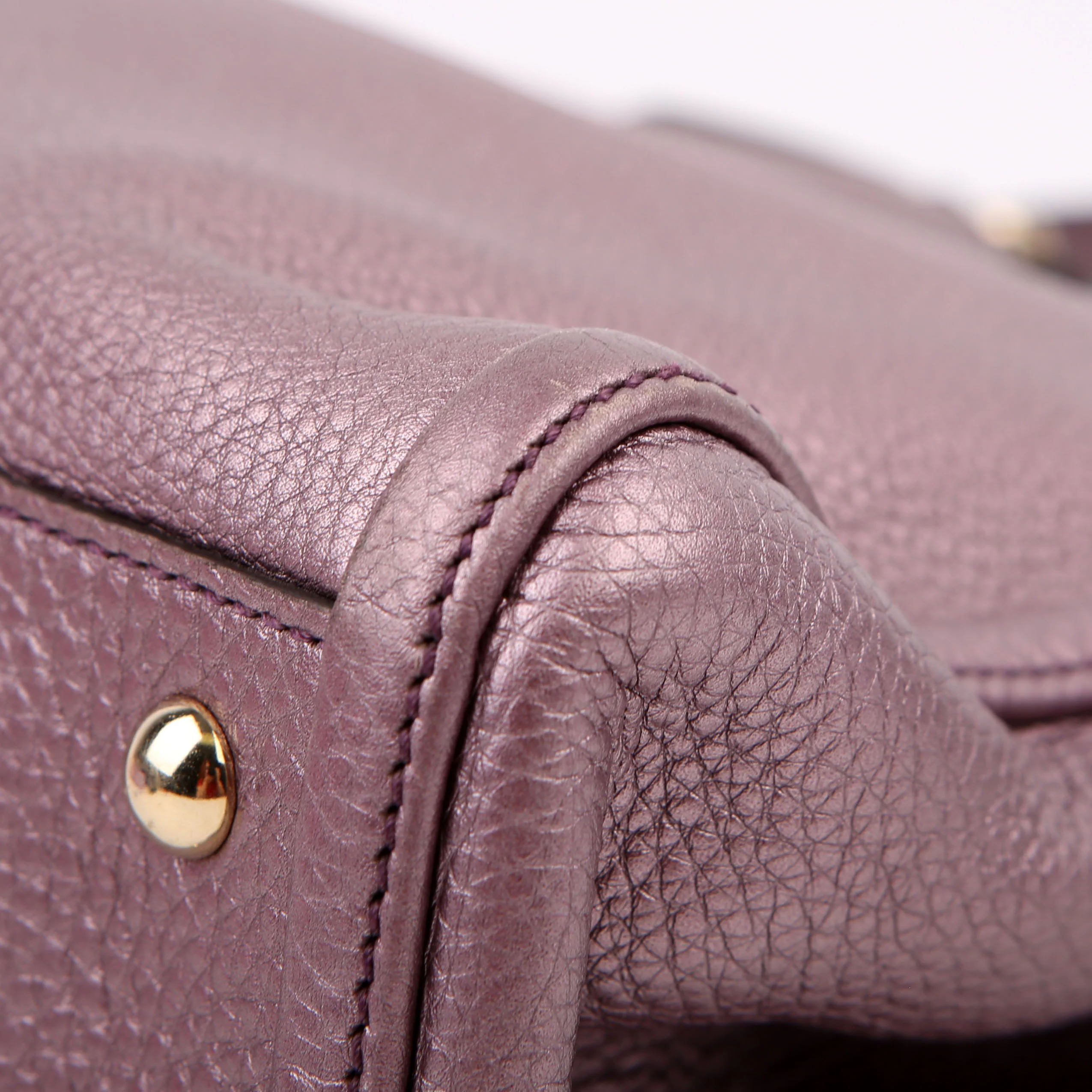 336751 Soho Leather Shoulder Purple