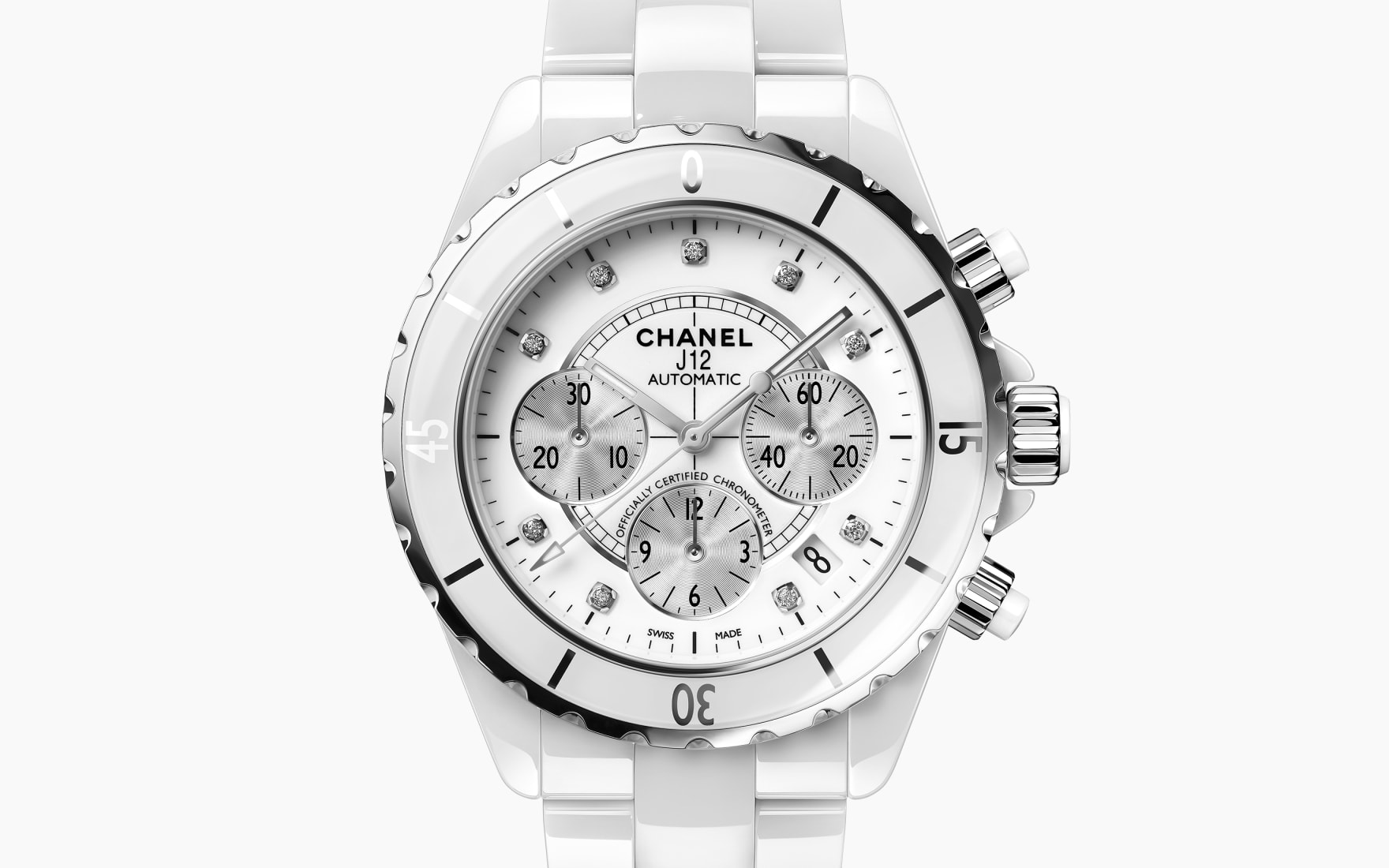 J12 Chronograph Watch, 41 mm
