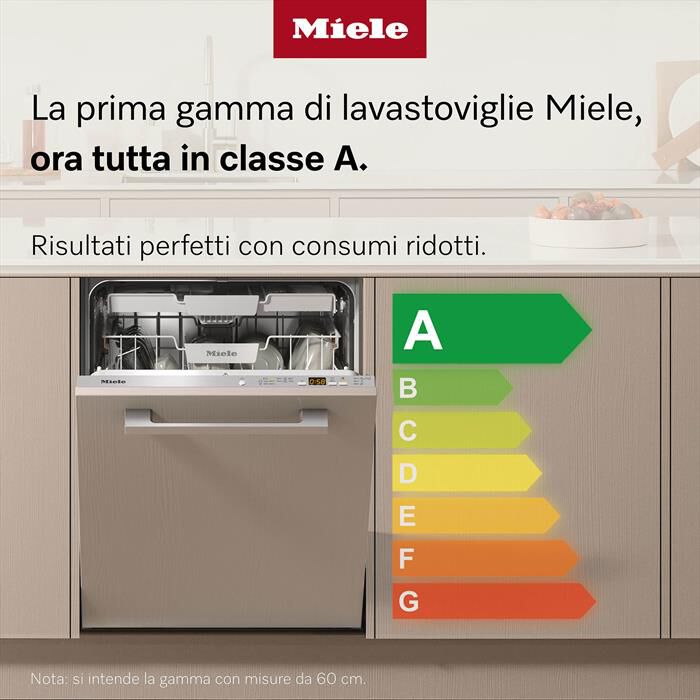 MIELE - Lavastoviglie G 5663 SCVI Classe A 14 coperti-Acciaio Inox