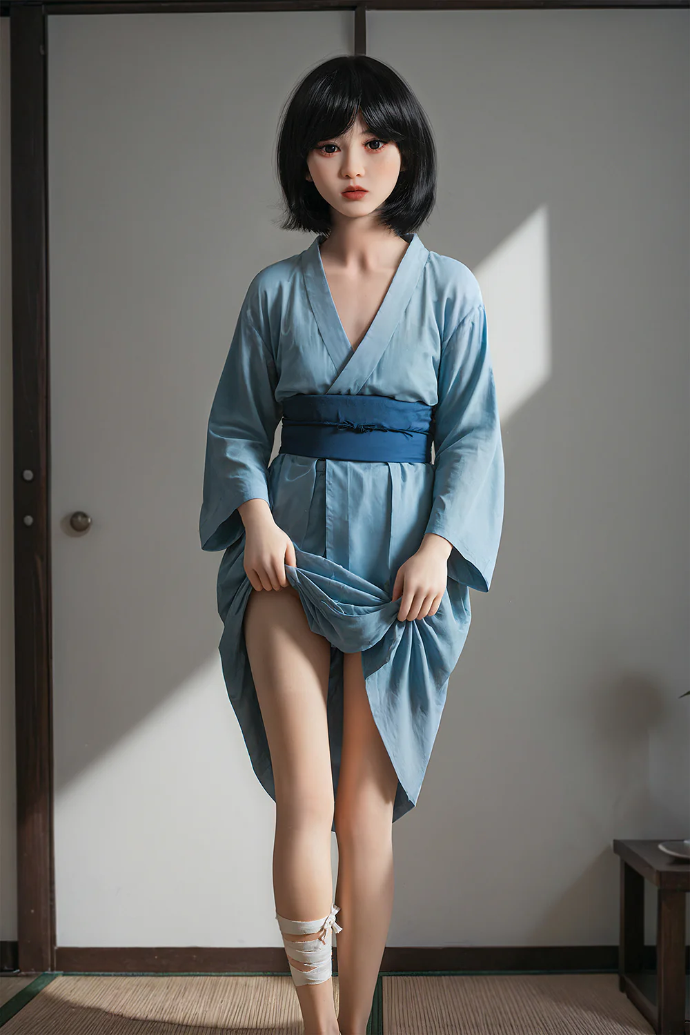 Alaska 5ft18 /158cm #211 Head TPE Full Body Lovely Girl Lightweight Flat Chest Sex Doll
