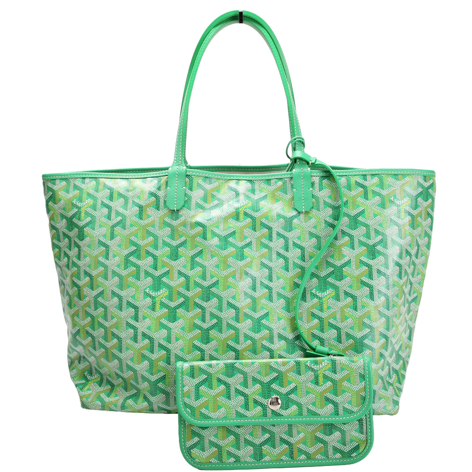 GOYARD St Louis PM With Bag Clip Meadow