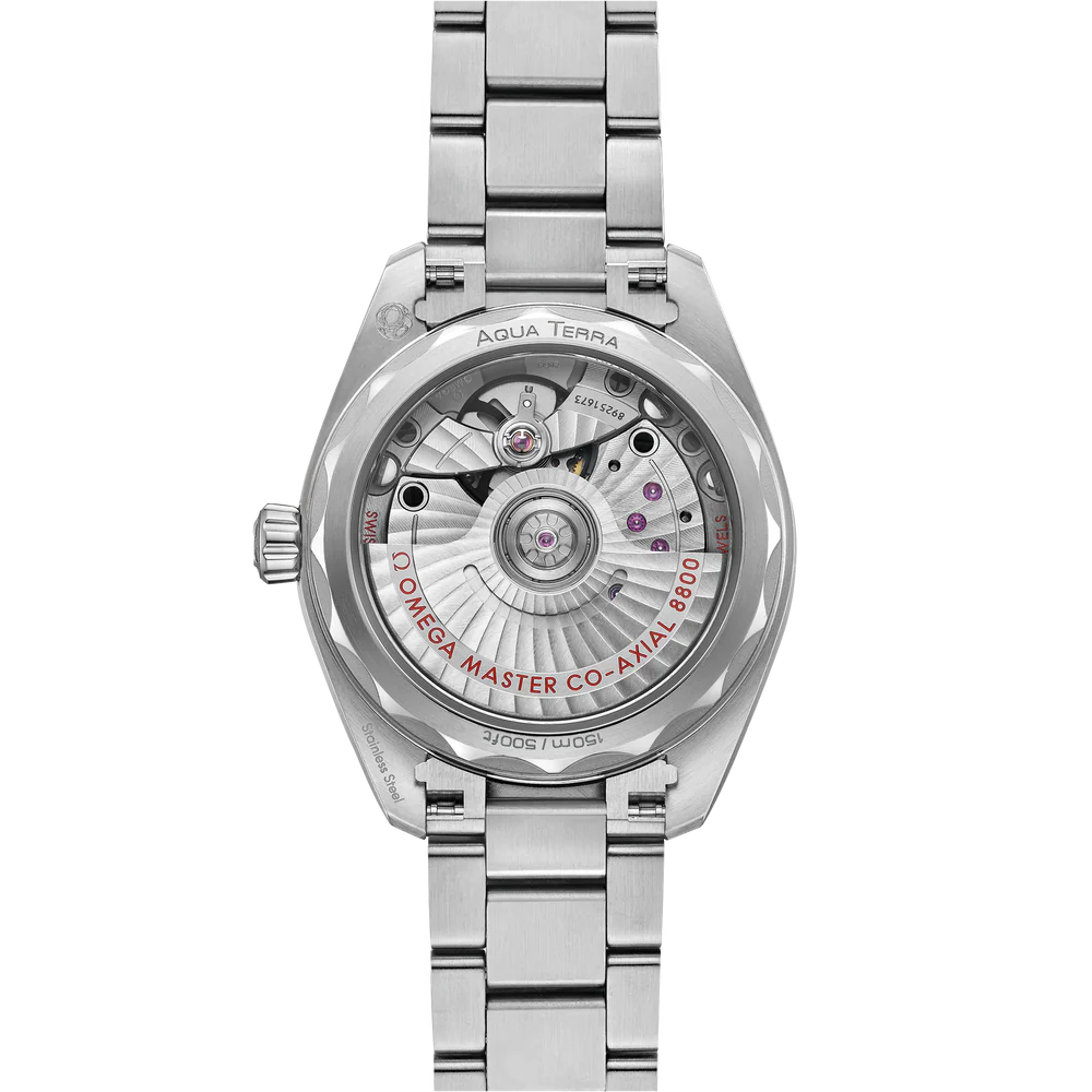 Omega Seamaster Aqua Terra 150M 34mm Silver Dial Stainless Steel Bracelet 220.10.34.20.02.002