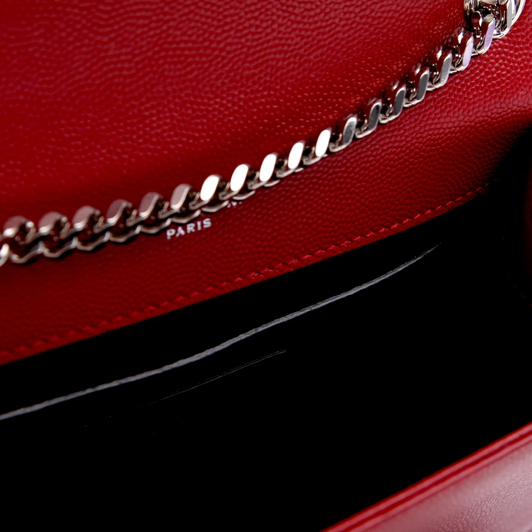 Kate Tassel Satchel Small 474366 Red/Silver