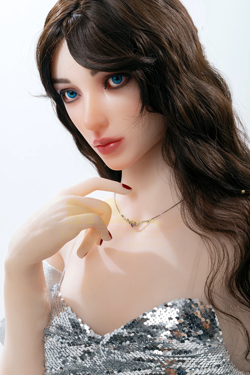 Irontechdoll Elizabeth 5ft31/ 162cm #S47 Head TPE Flat Chested Realistic Adult Sex Doll