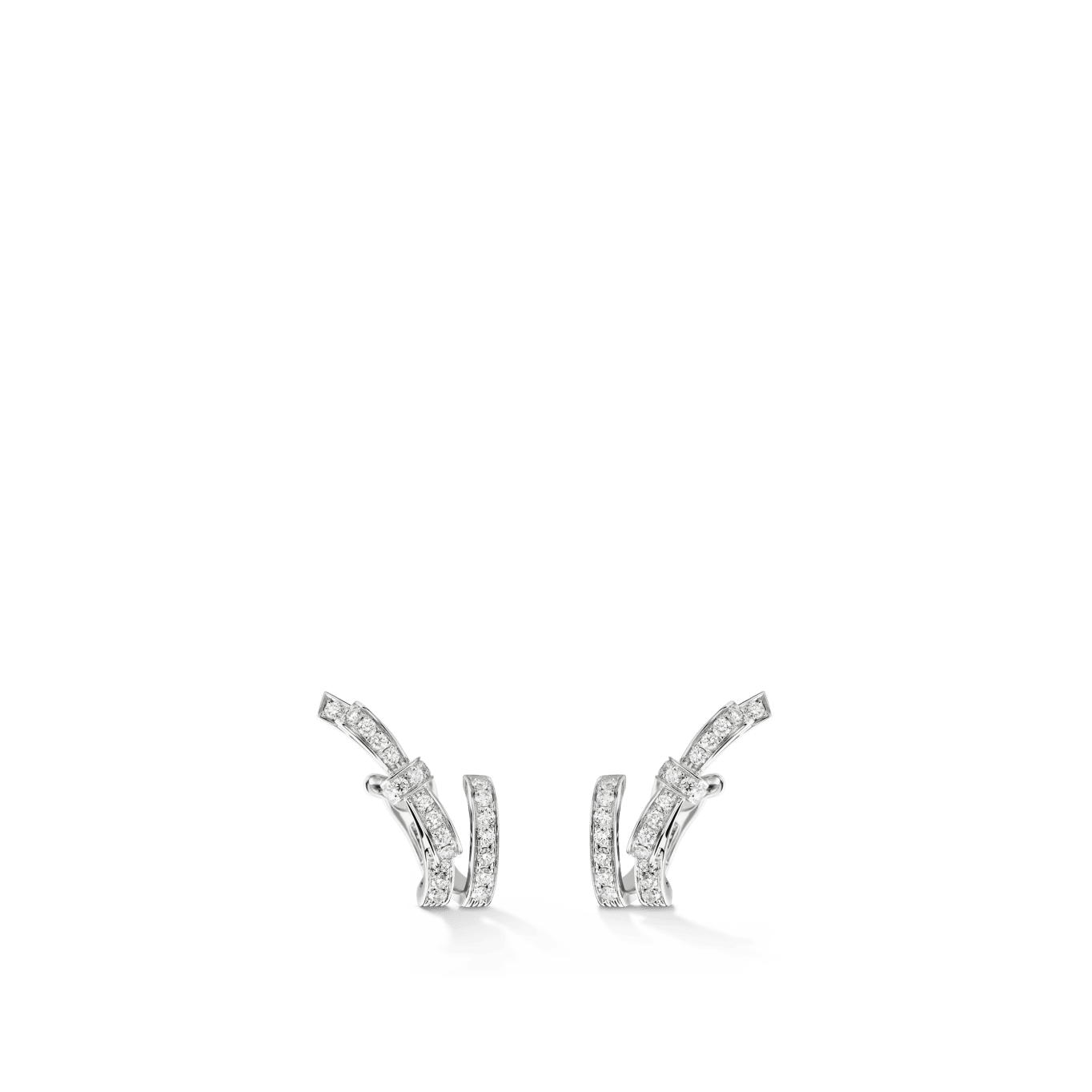 Ruban crawling earrings