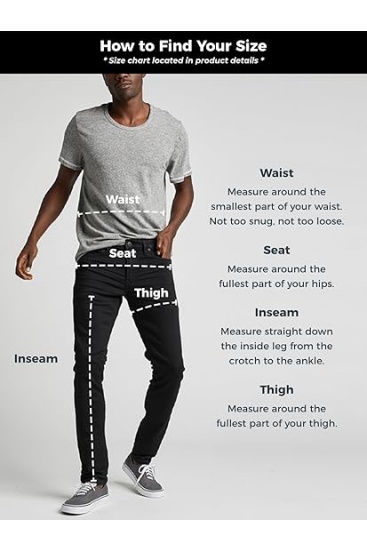 Men's Zac Relaxed Fit Straight Leg Jean