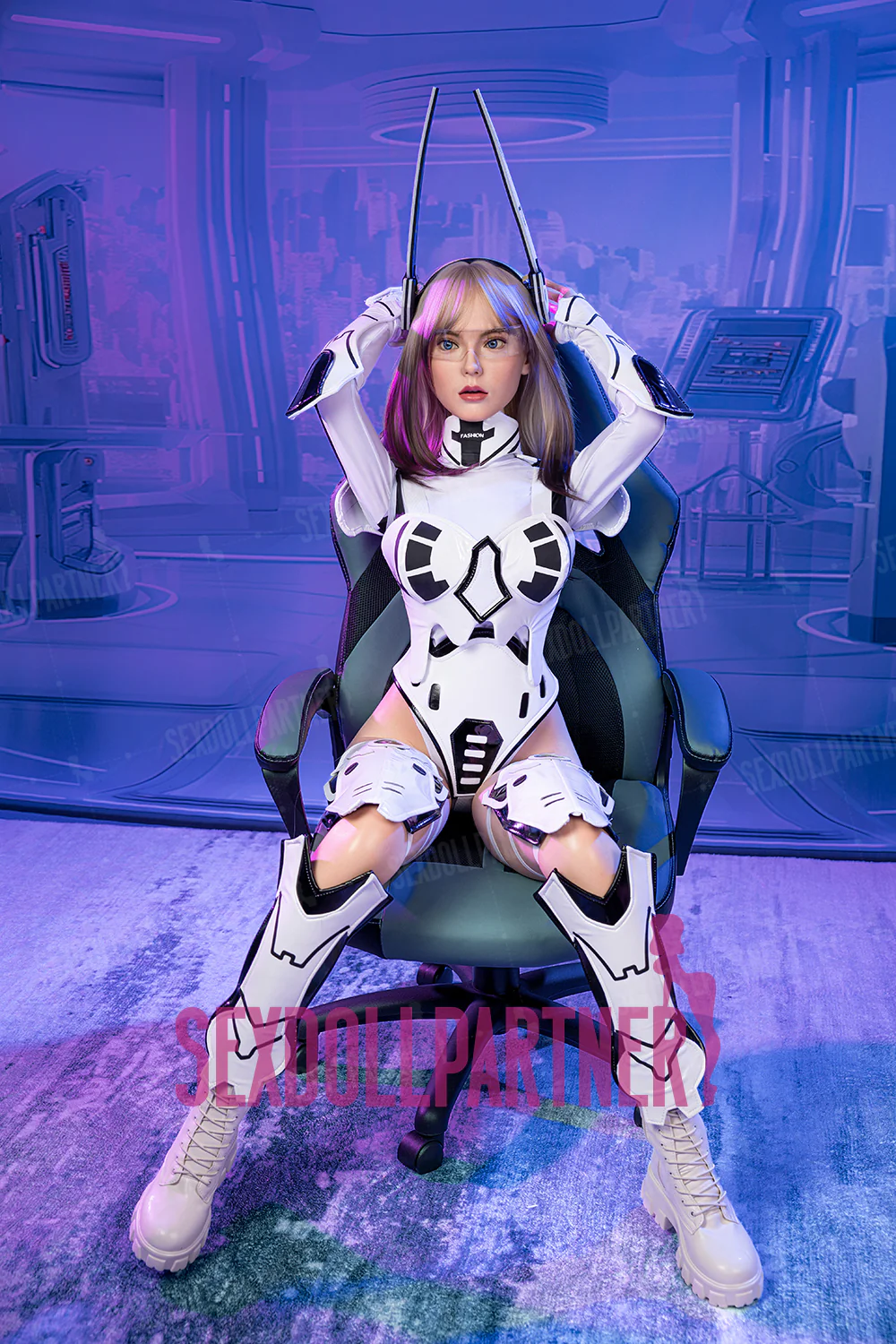 US Stock - 2025 Newest Version RIDMII Tenar 5ft34/ 163cm Unique Design Silicone Head + TPE Body Premium Smart AI Talking Robotic Sex Doll