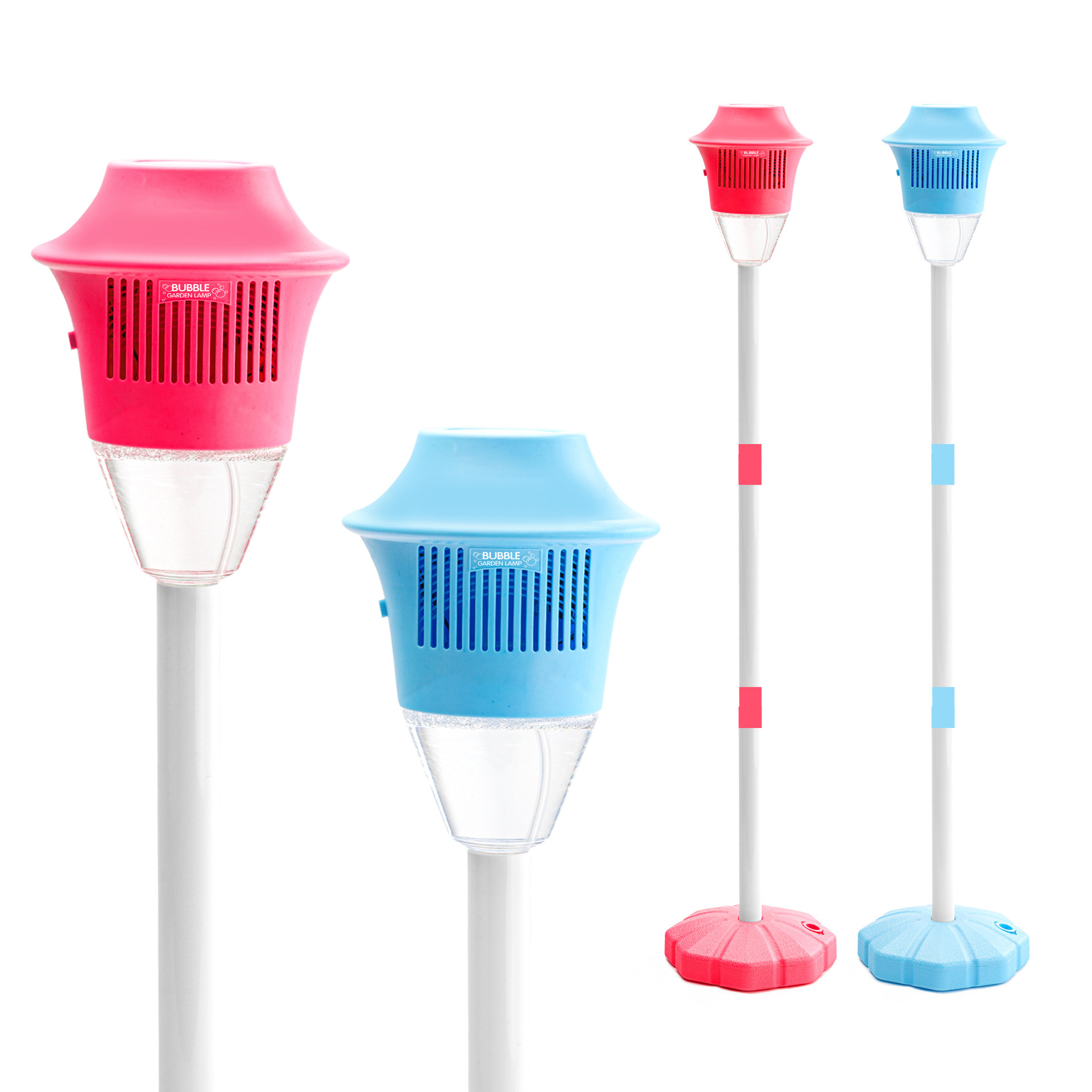 Adjustable Height Magical Bubble Torch Garden Lamp