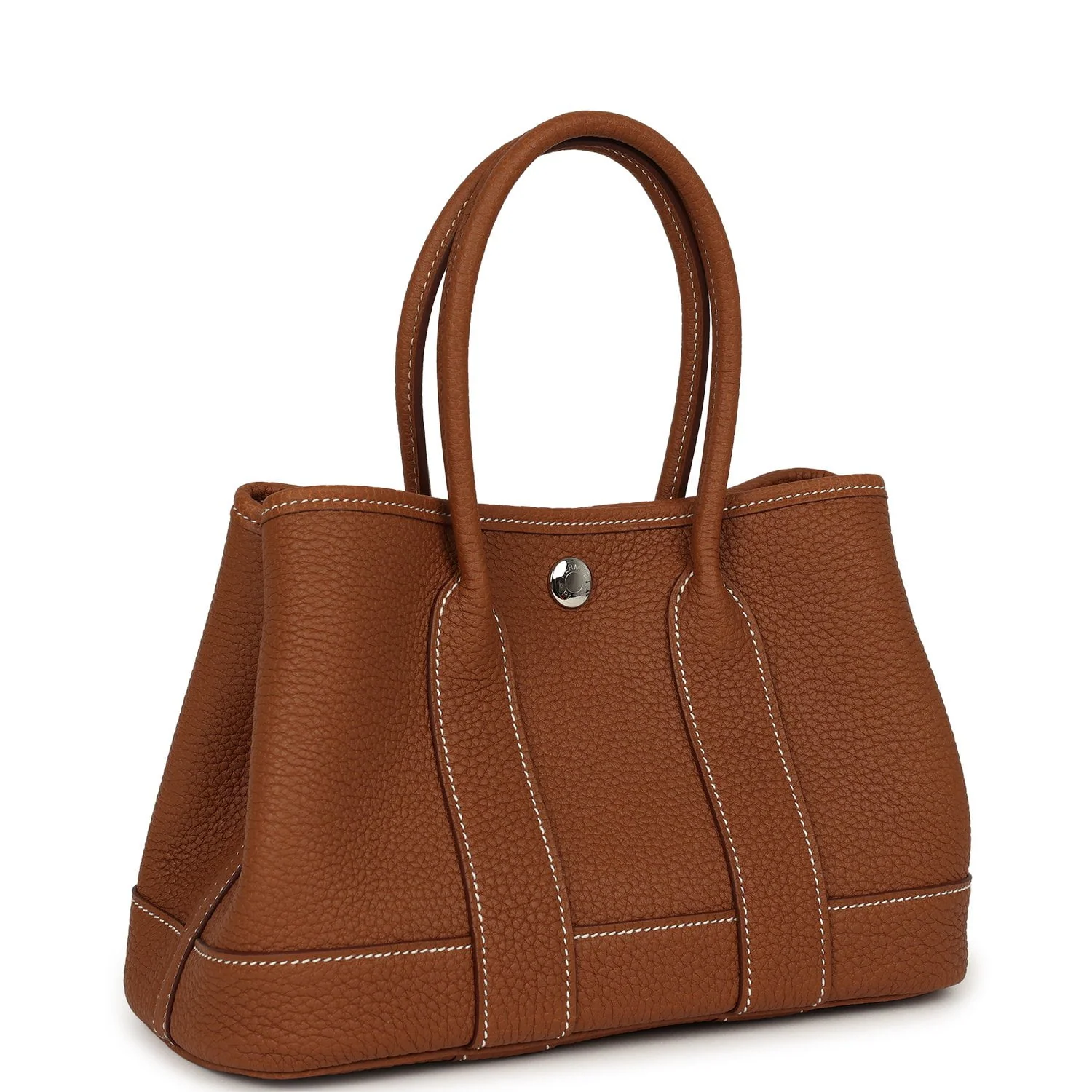HERMÈS Garden Party Neo 23 Gold Negonda Palladium Hardware
