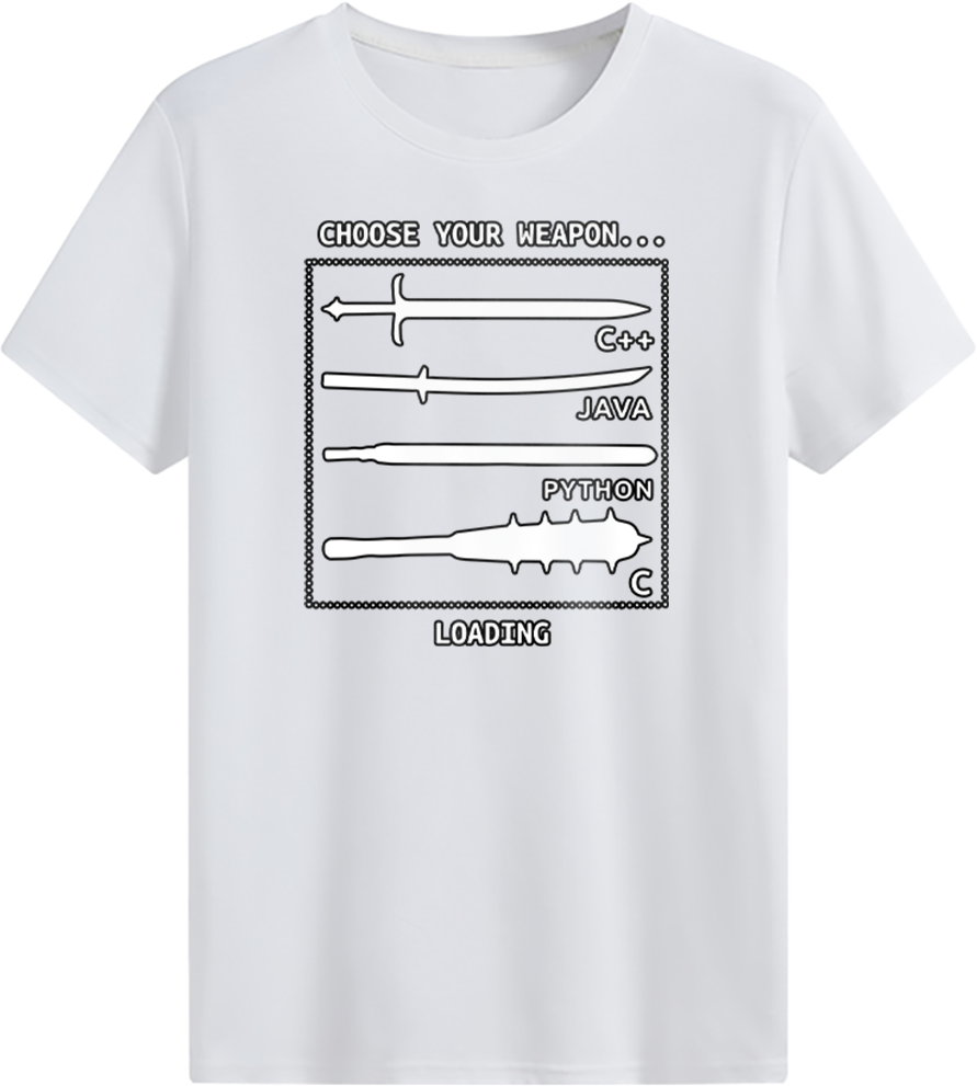 Chooes Your Code Weapon T-shirt