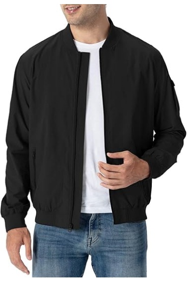 Men's Lightweight Bomber Jacket