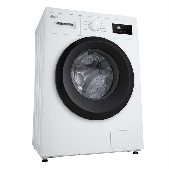 LG - Lavatrice F4NA10S8NWK SERIE A1 8 Kg Classe A-White