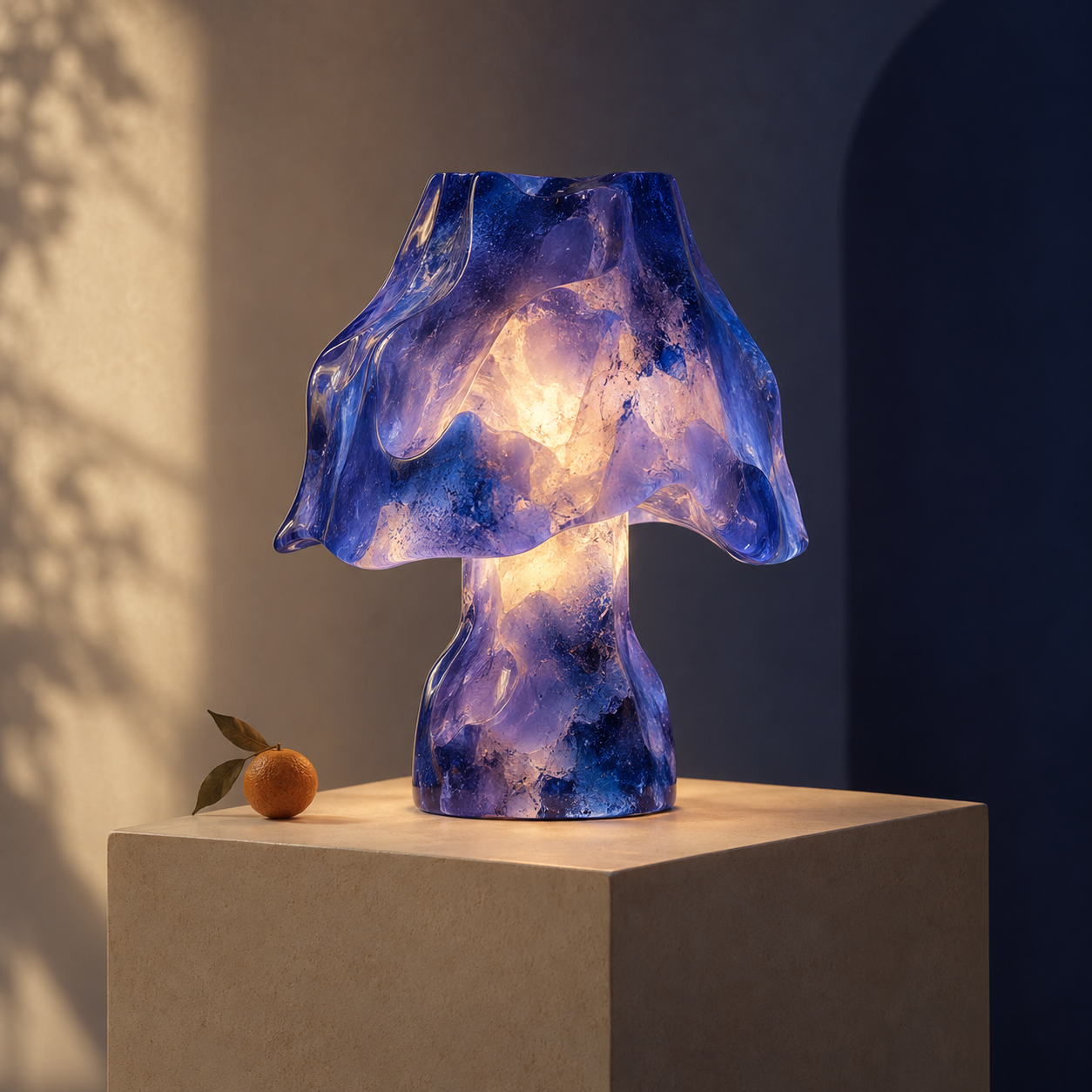 Handmade Resin Lamp