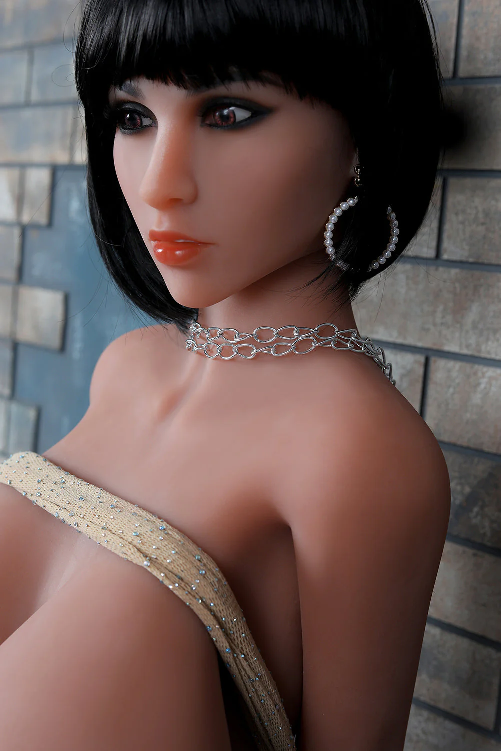 Kelly 5.02ft/ 153cm 139# Head TPE Rocking BBW Huge Breasts Sex Doll