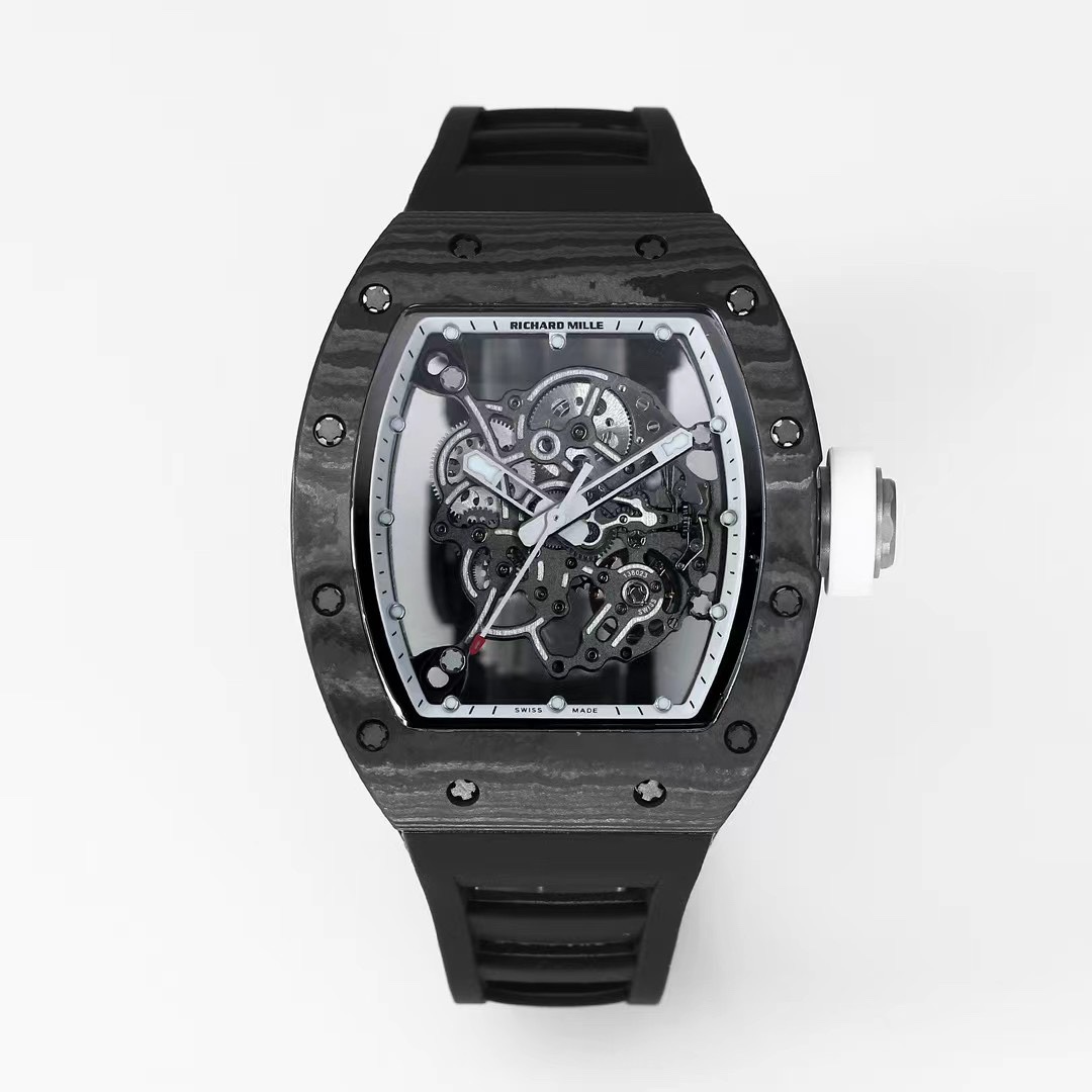 【7A Quality】Best Replica Richard Mille RM055 Lightweight NTPT Carbon
