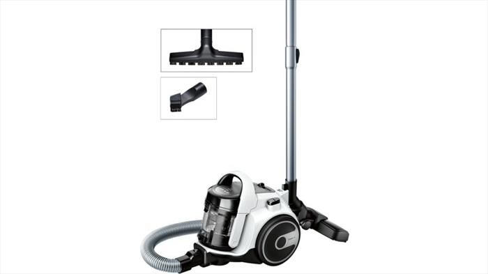 BOSCH - Aspirapolvere a traino BGS05A222-Nero, Bianco