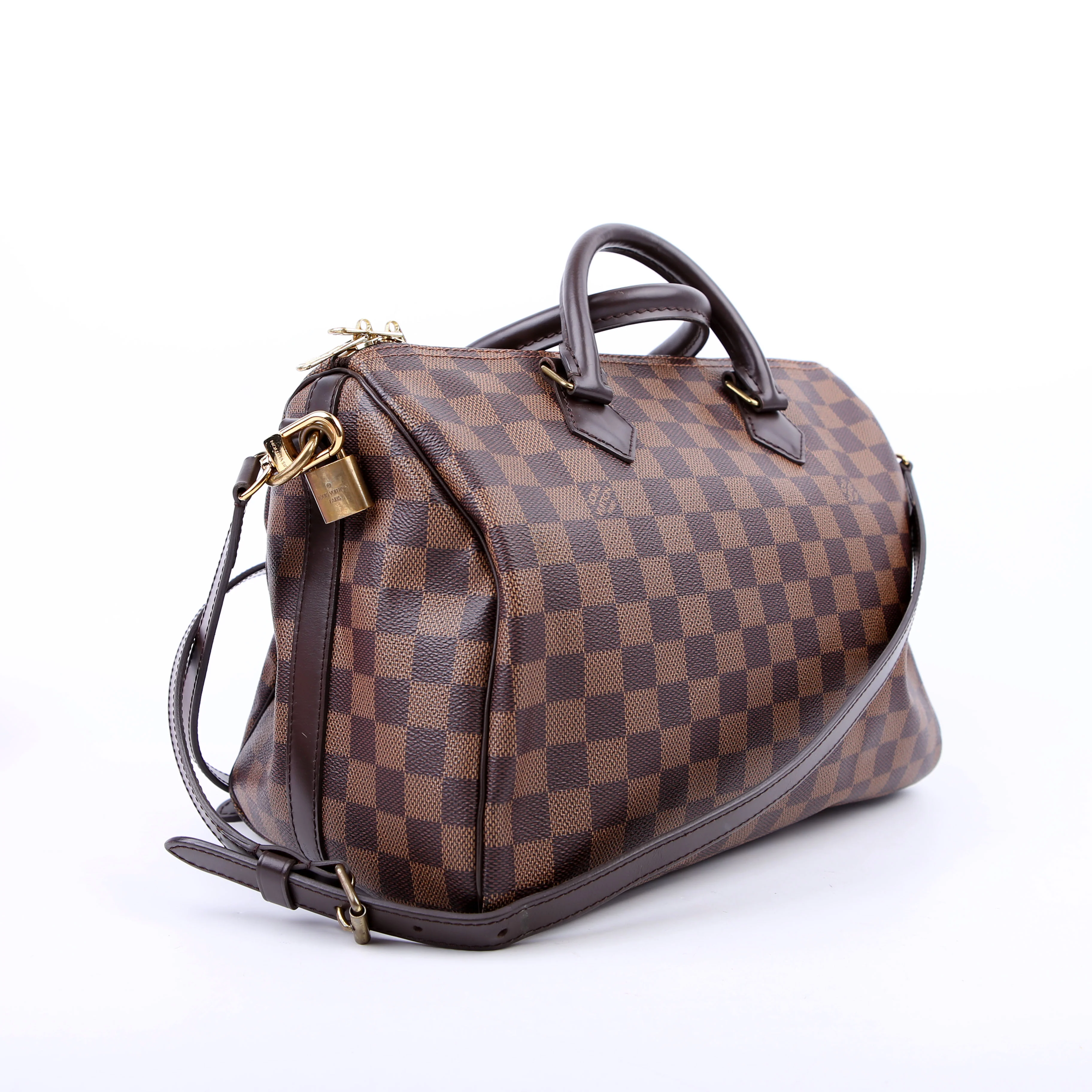 Speedy 30 Bandouliere Damier Ebene