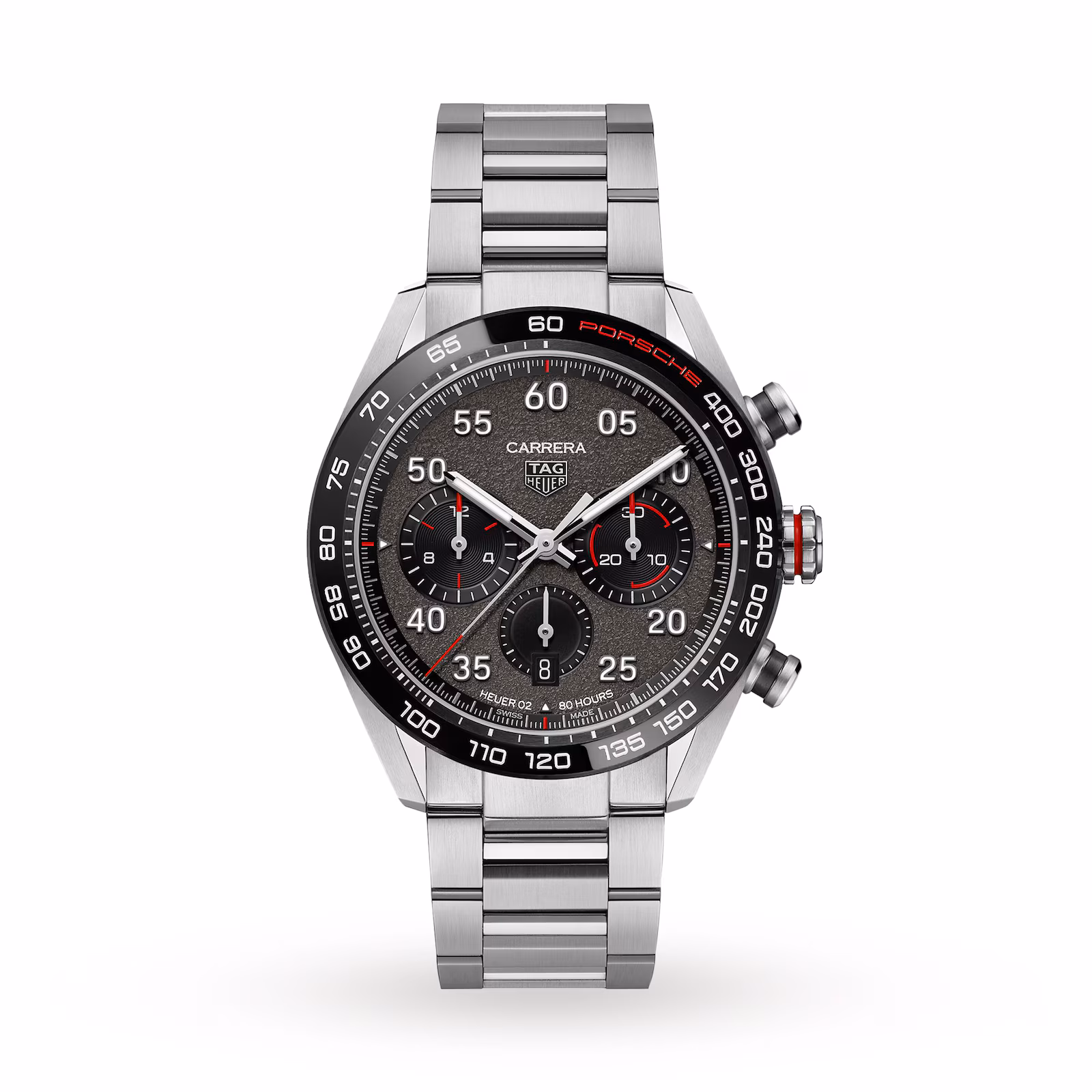 【7A Quality】TAG Heuer Carrera Porsche Chronograph Special Edition 44 mm Calibre Heuer 02 Automatic CBN2A1F.BA0643