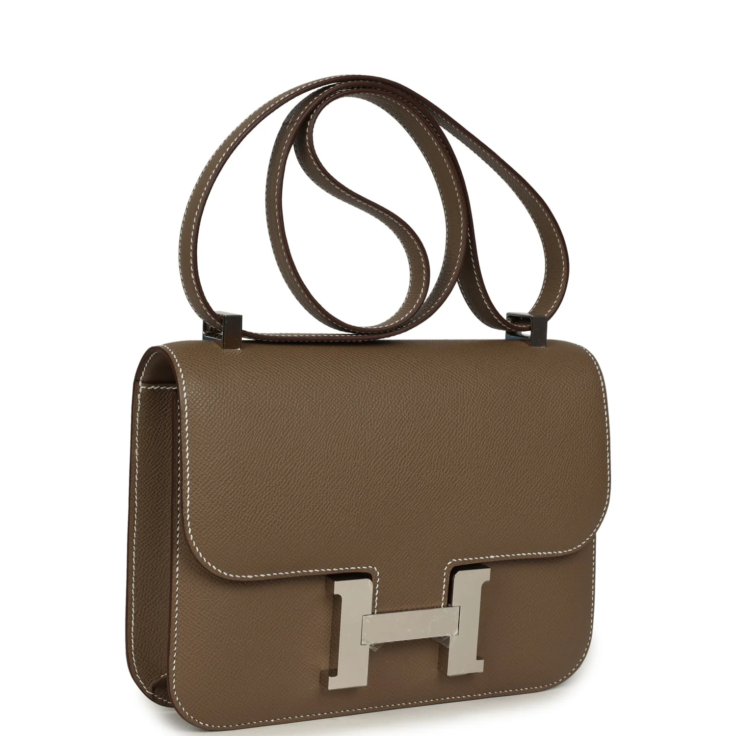 Hermes Constance 1-24 Etoupe Epsom Palladium Hardware