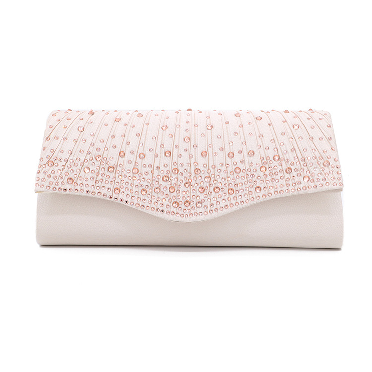 Rhinestone chain bag European style evening bag