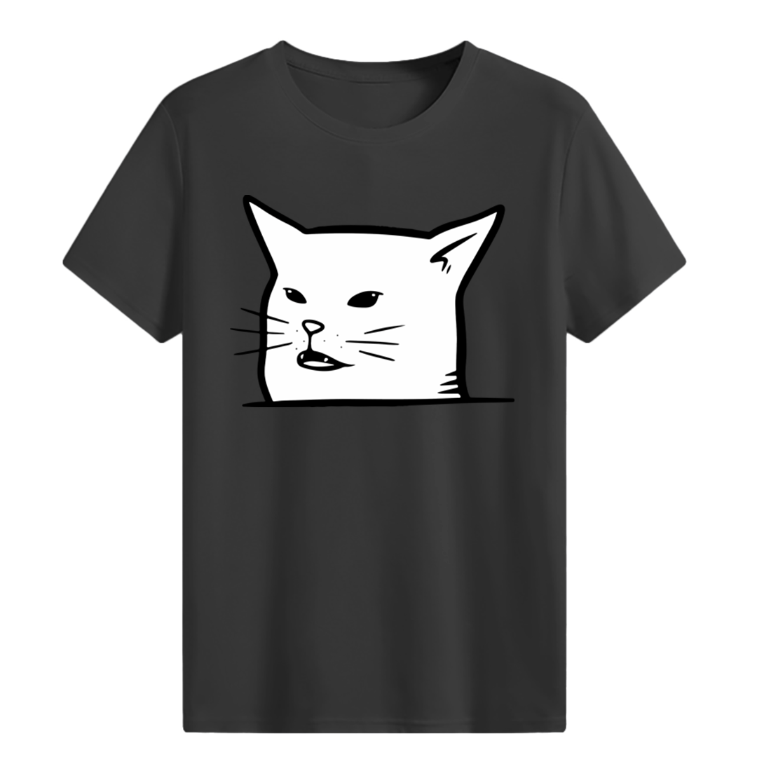 Woman Yelling At Cat T-shirt