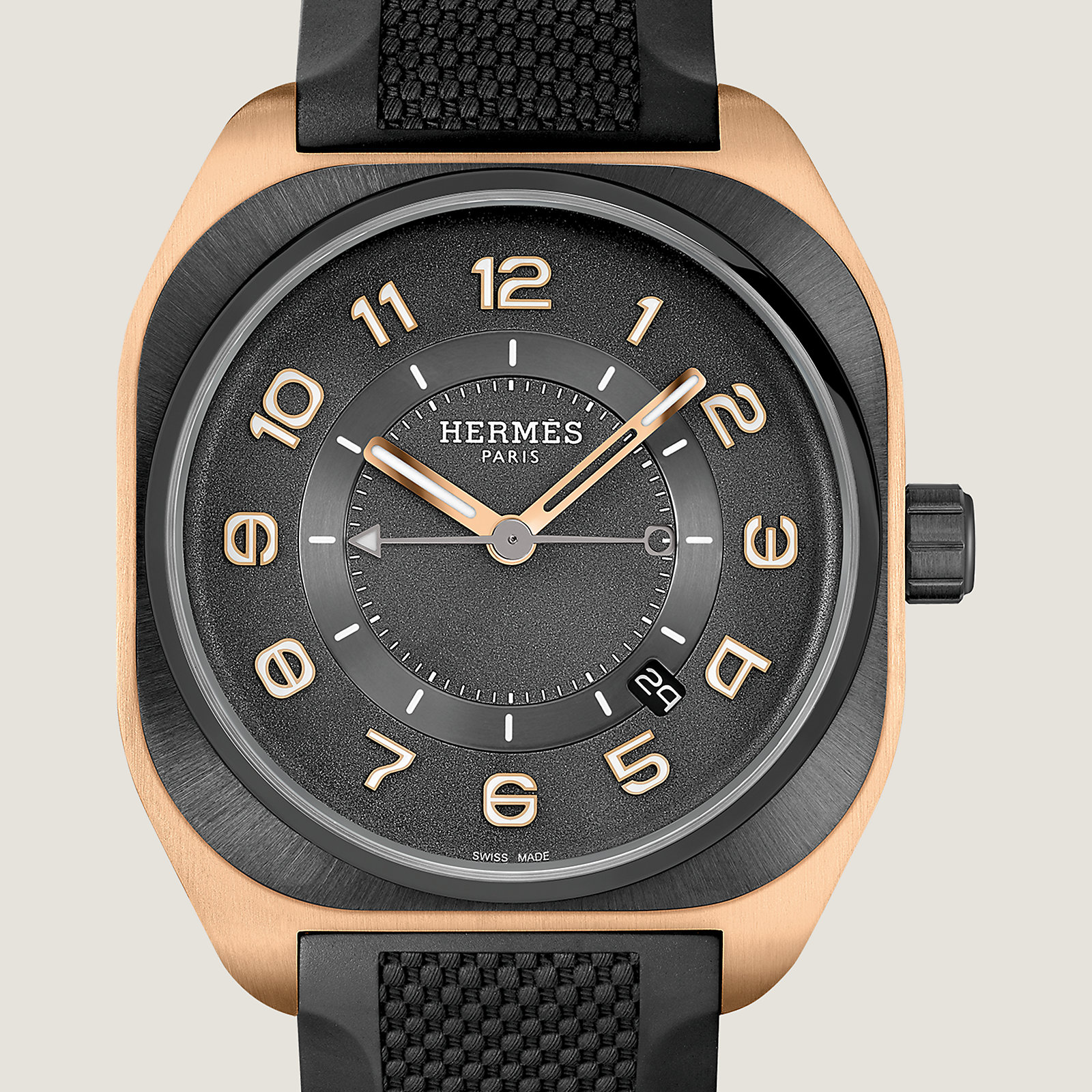 Hermès H08 watch, 42 mm