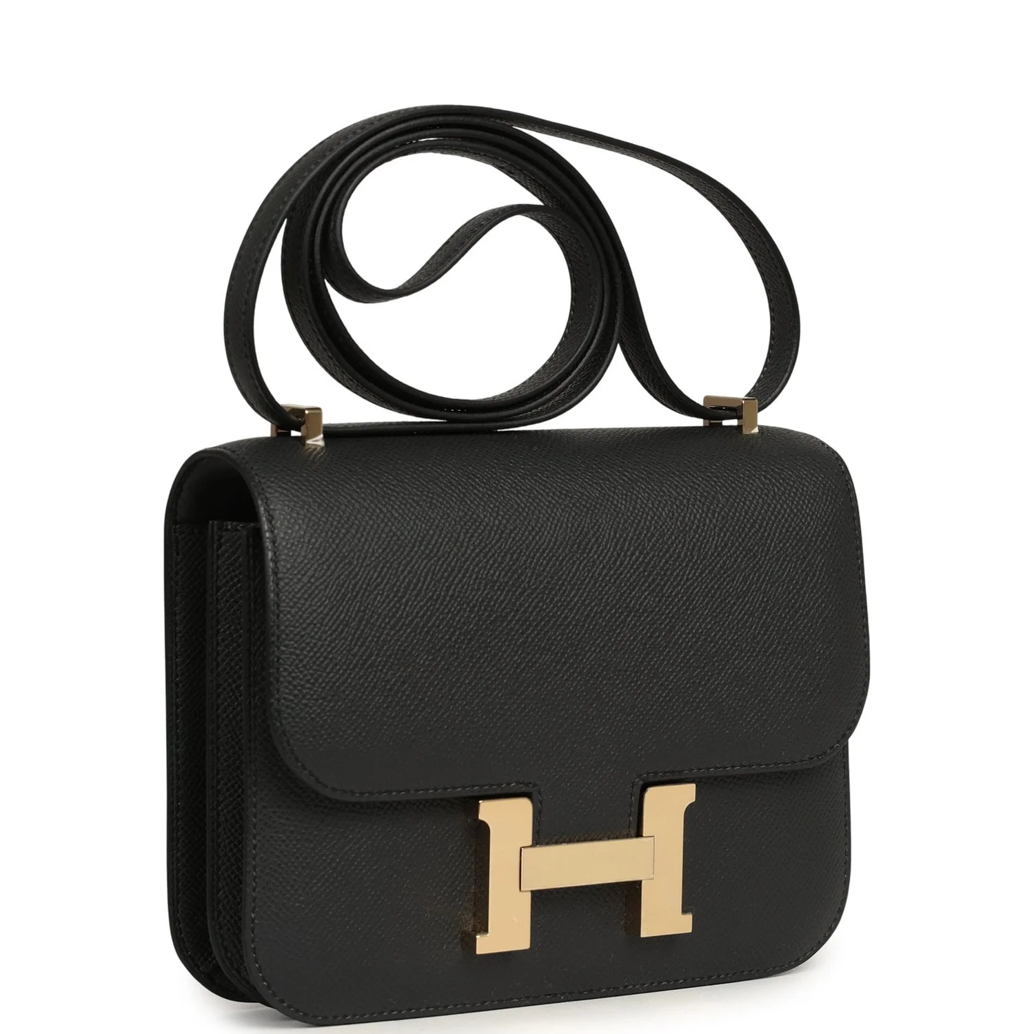 Hermes Constance 18 Plomb Epsom Permabrass Hardware