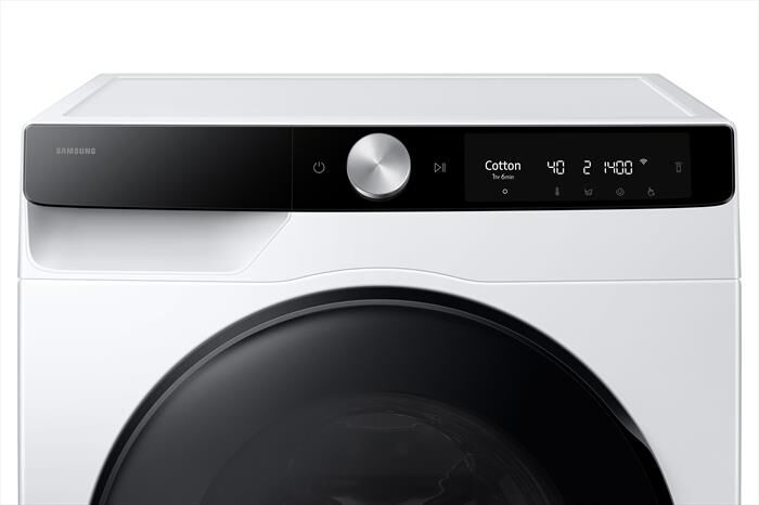 SAMSUNG - Lavasciuga 11/6 Kg WD11DG6B85BKU3 Classe A-bianca con oblò e display nero