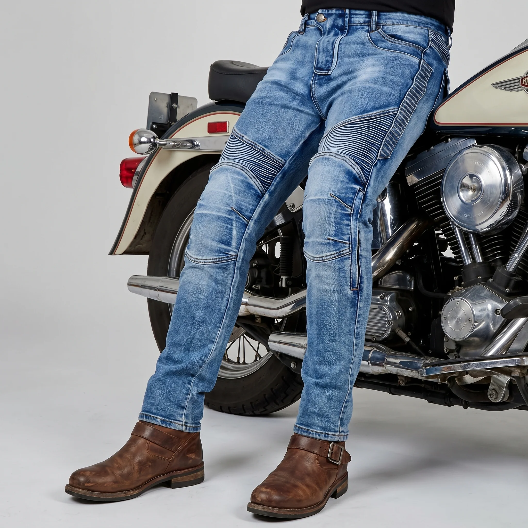 Kevlar Reinforced Riding Jeans