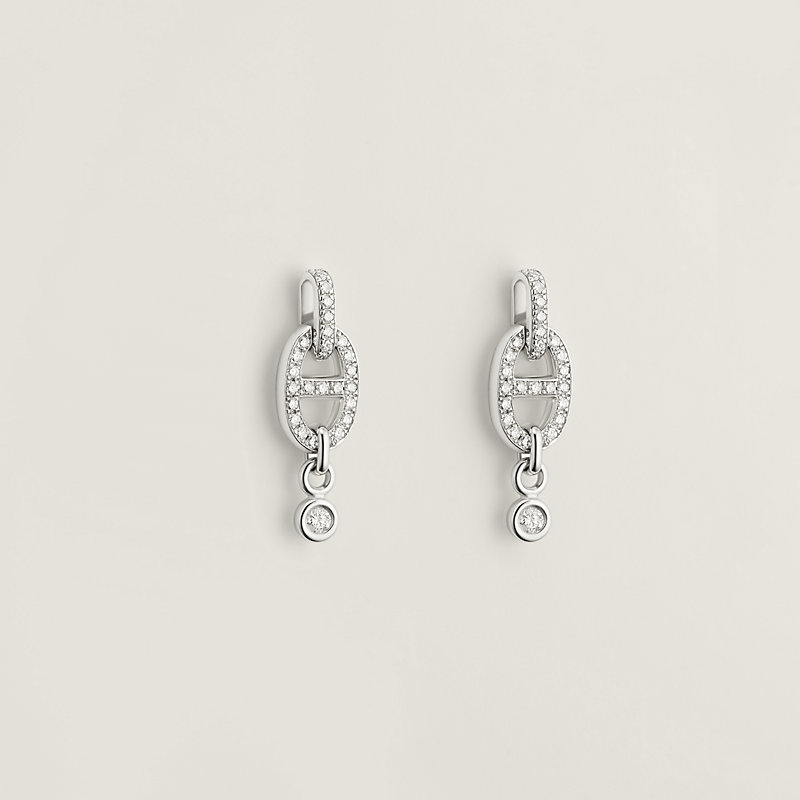 Chaine d'Ancre Enchainee earrings, small model