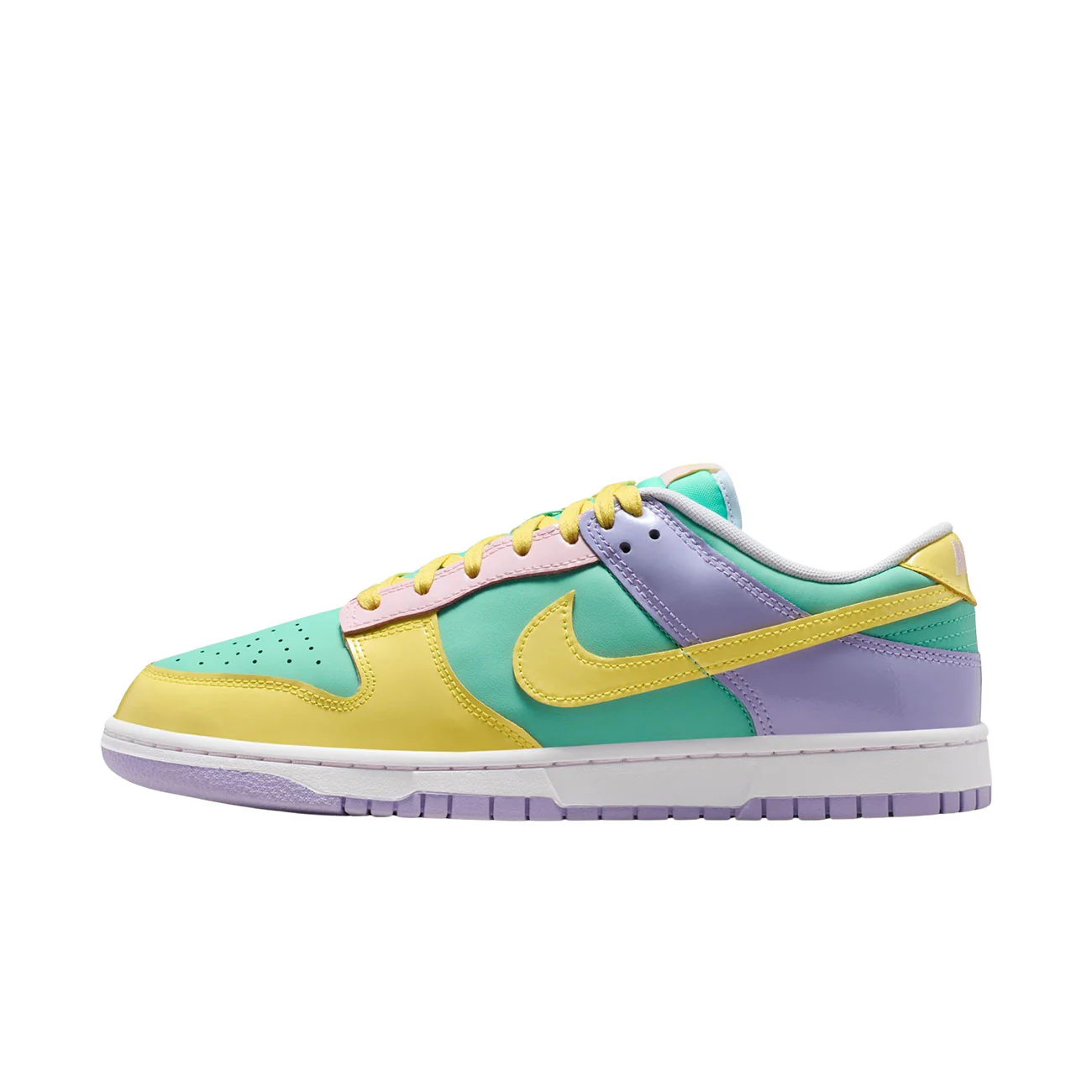 Nike Dunk Low Retro (Emerald Rise/yellow Pulse-hydrangeas)