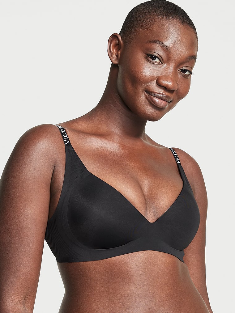 Body by Victoria T-Shirt Push-Up Comfort Bra Logo Strap