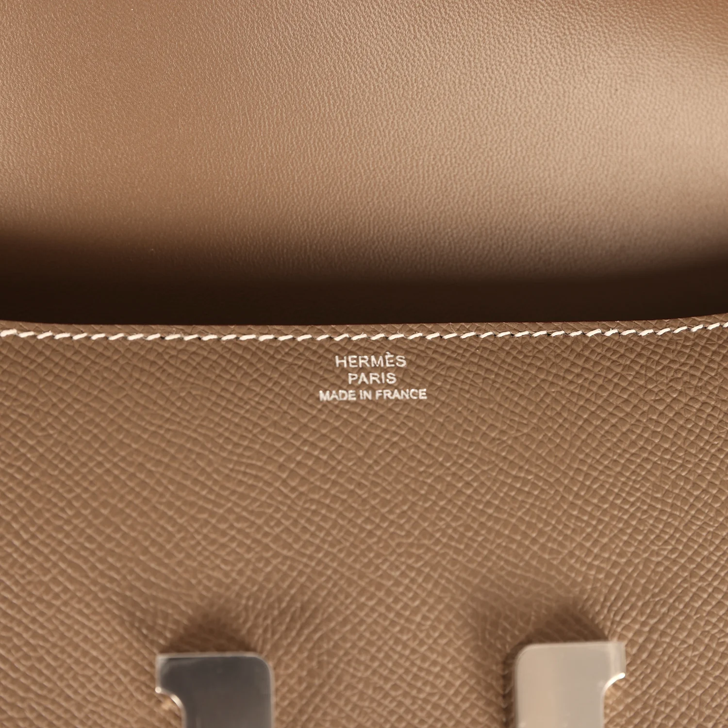 Hermes Constance Elan Etoupe Epsom Palladium Hardware
