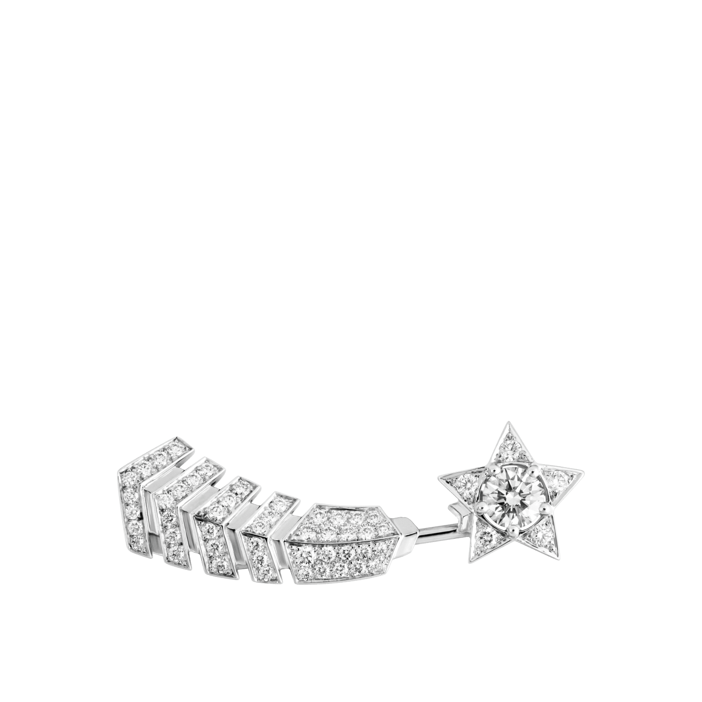 Comète Chevron transformable necklace