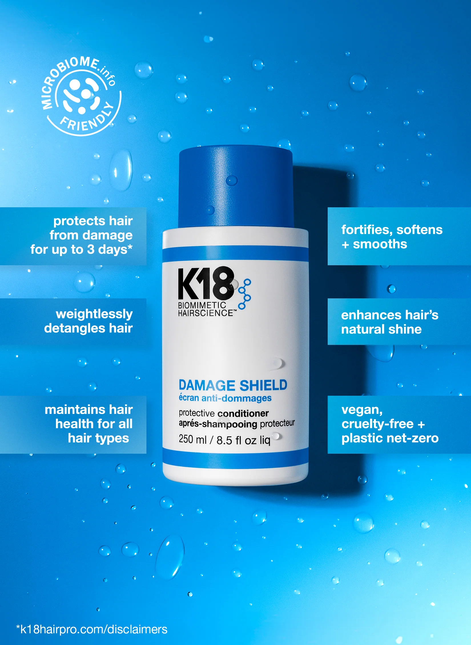 DAMAGE SHIELD protective conditioner 8.5oz